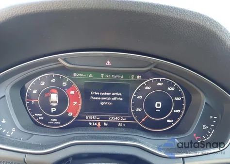 2019 Audi Sq5 3.0T Premium из США, поврежденный, VIN WA1B4AFY1K2076165